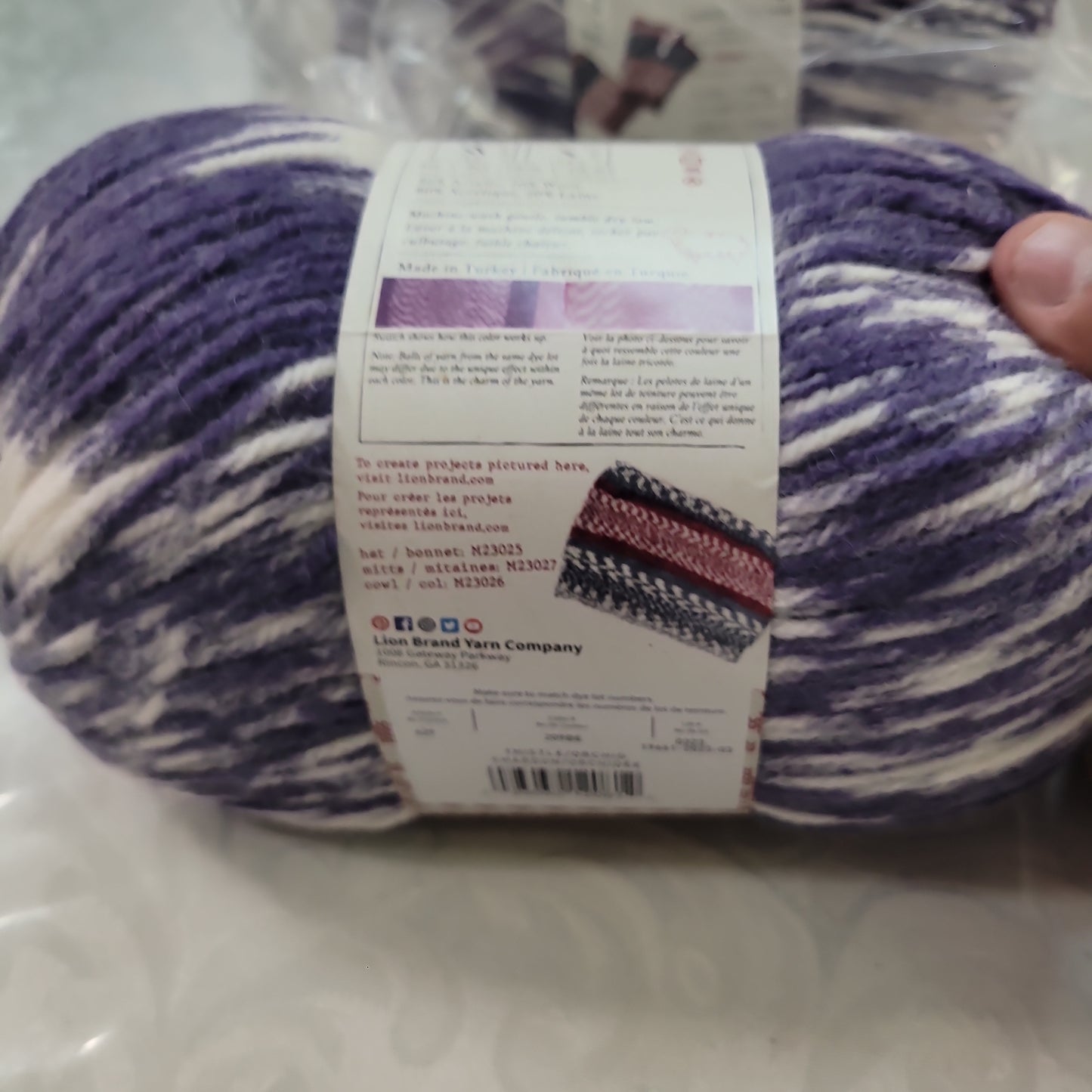 Wool Ease fair Isle