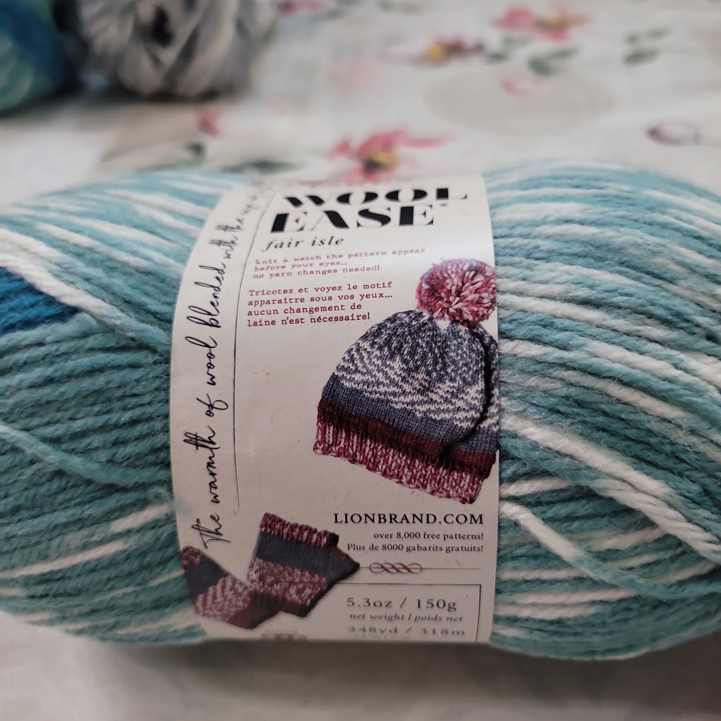 Wool Ease fair Isle