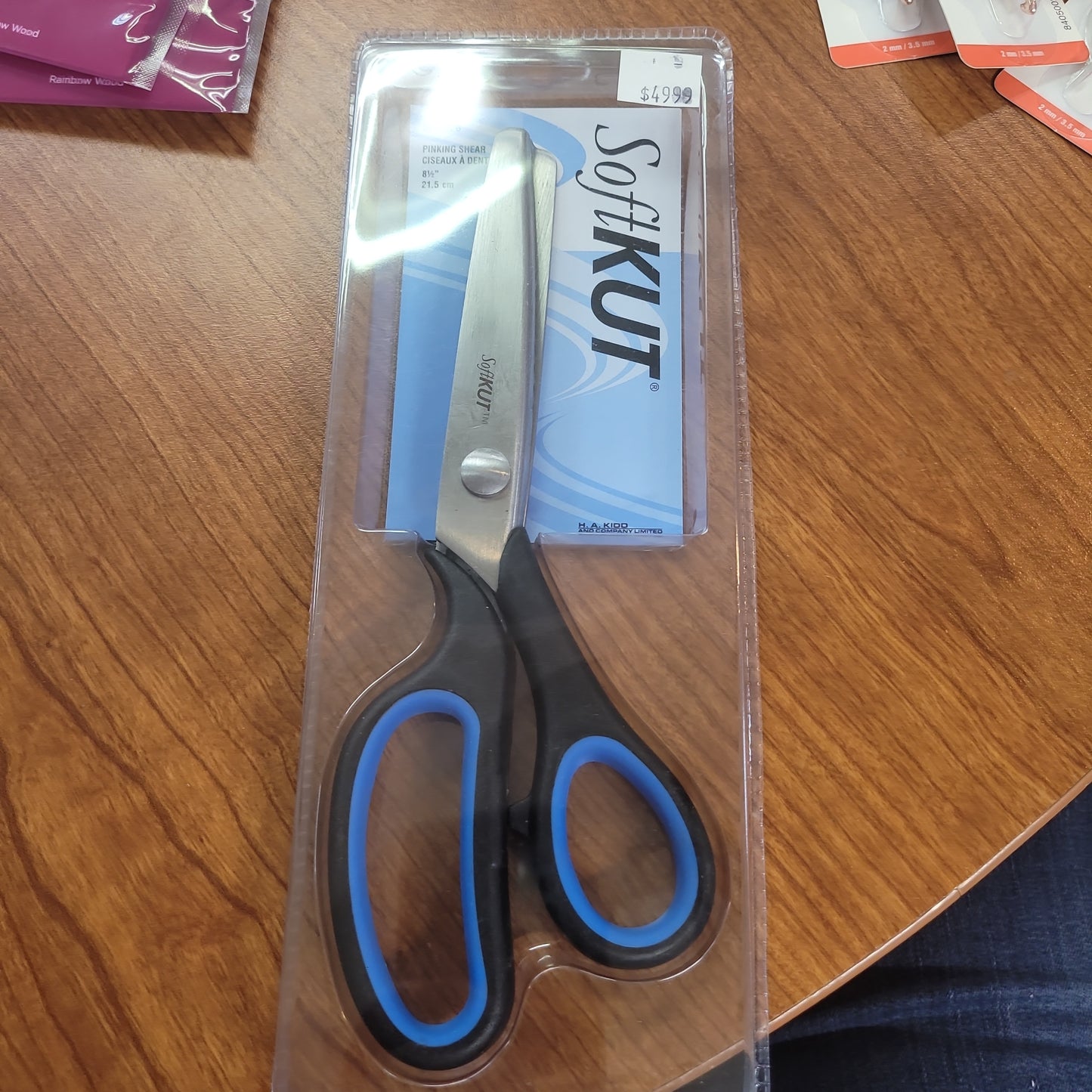 Softkut picking shear ciseau zigzag