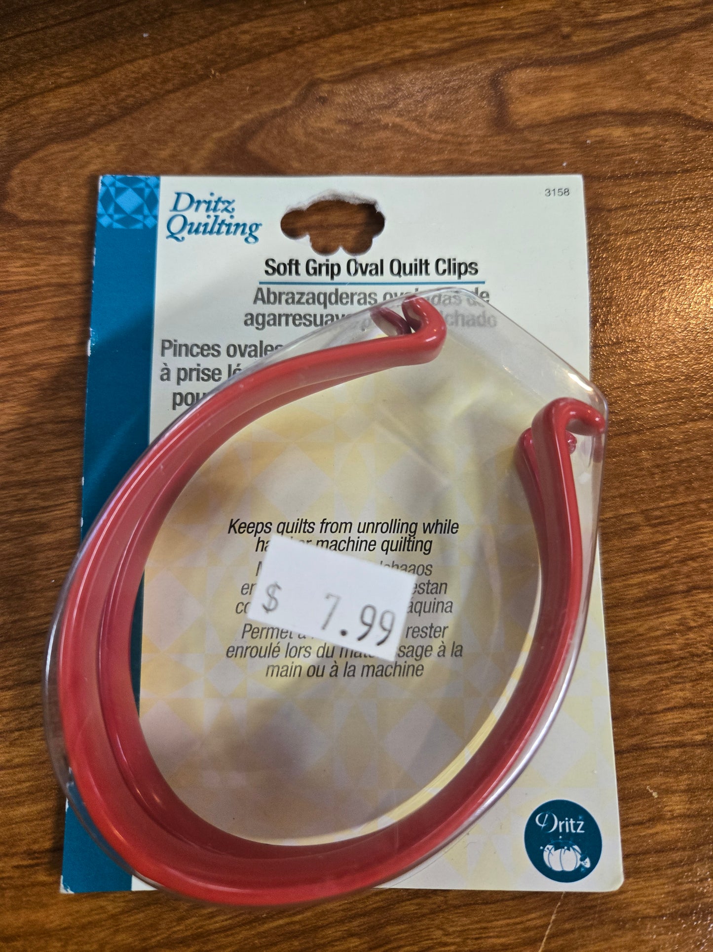 Dritz - Pinces ovales pour quilting