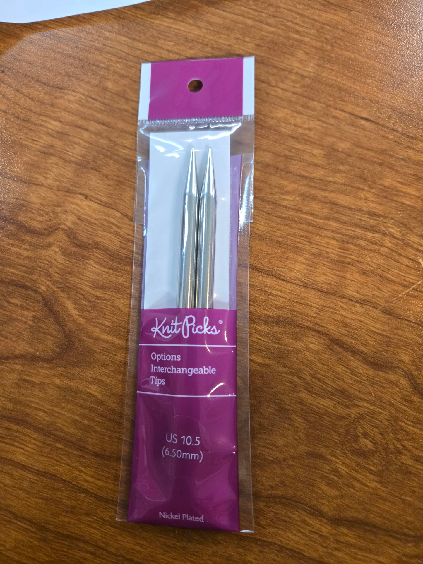 6.5 mm knit pick metal