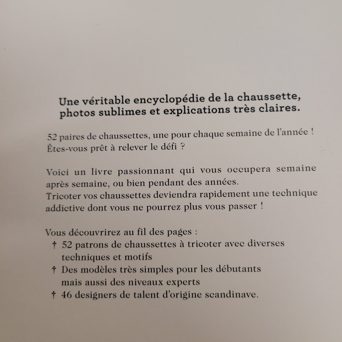 52 chaussettes à tricoter toute l'année