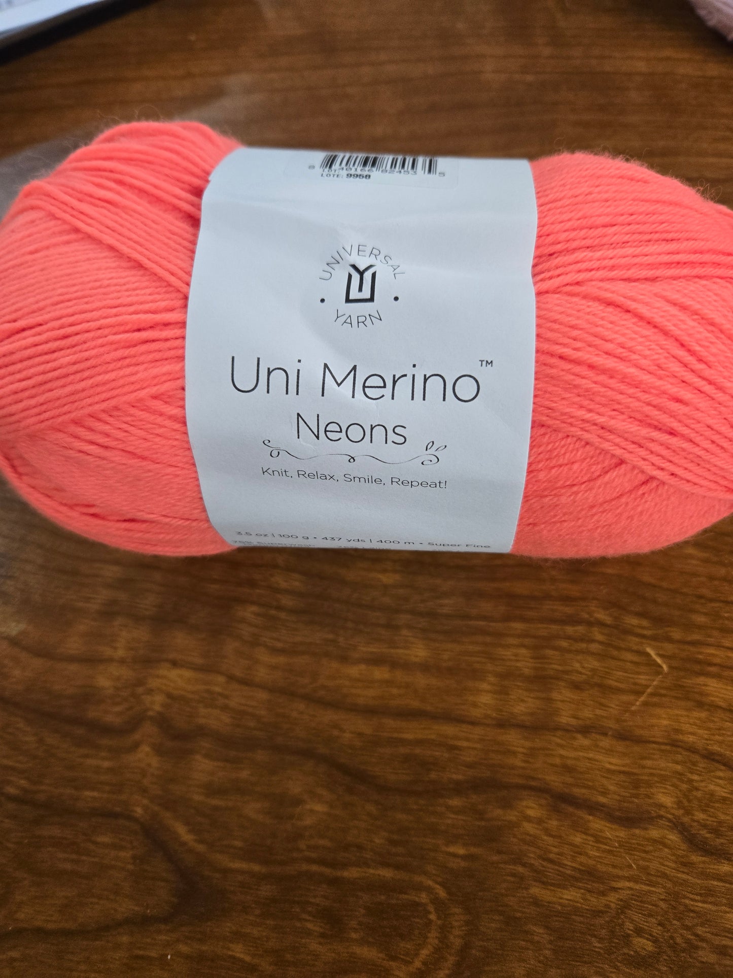 Uni merino Neon