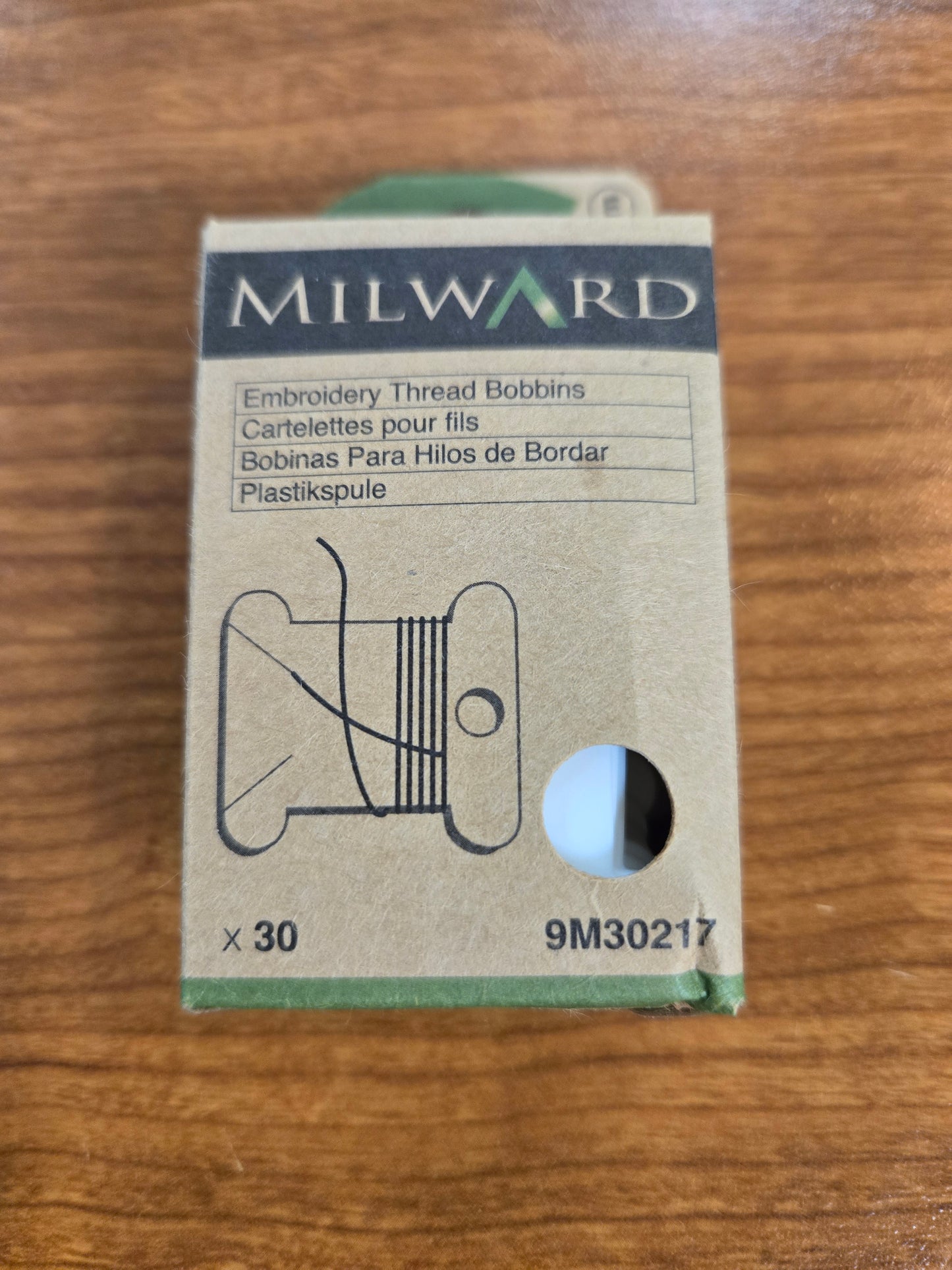 Embroidery thread bobbins