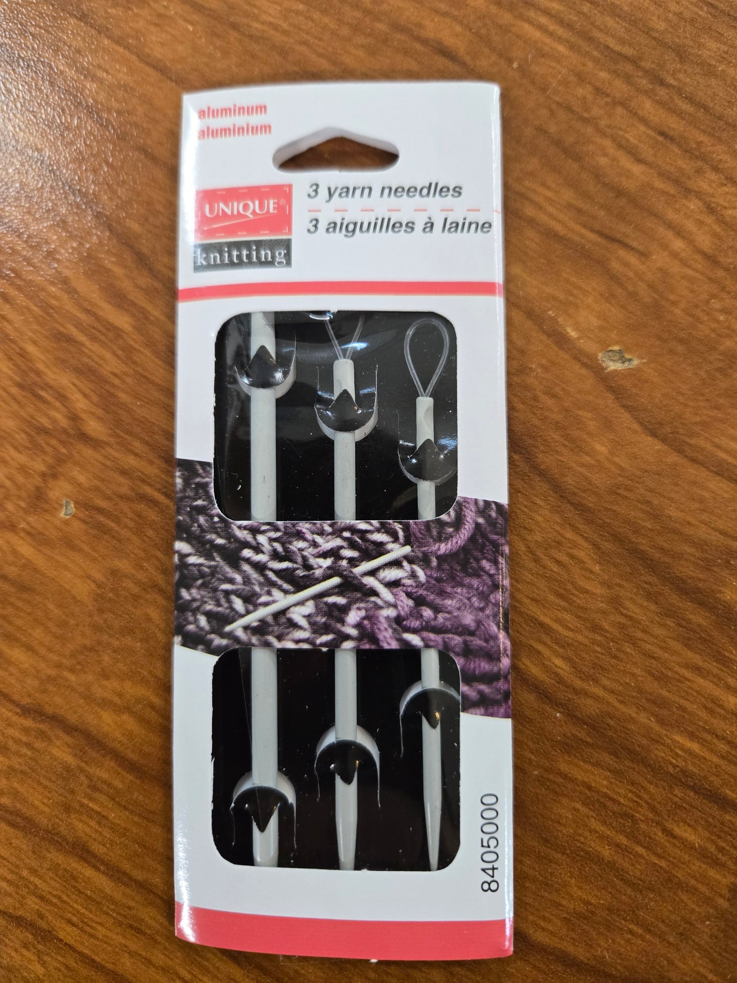 UNIQUE Wool Needles - Aluminum - 3 pcs.