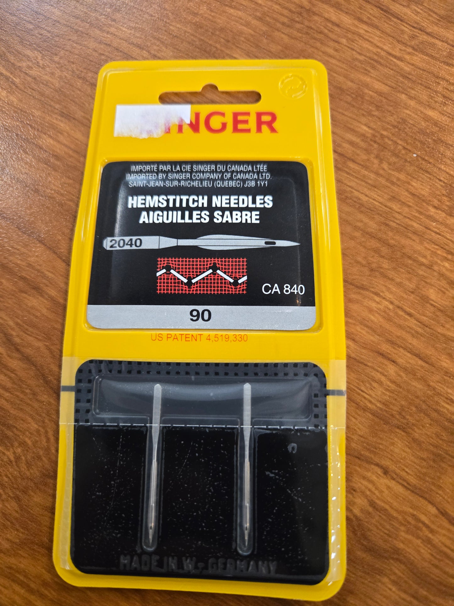 Aiguilles Singer Sabre