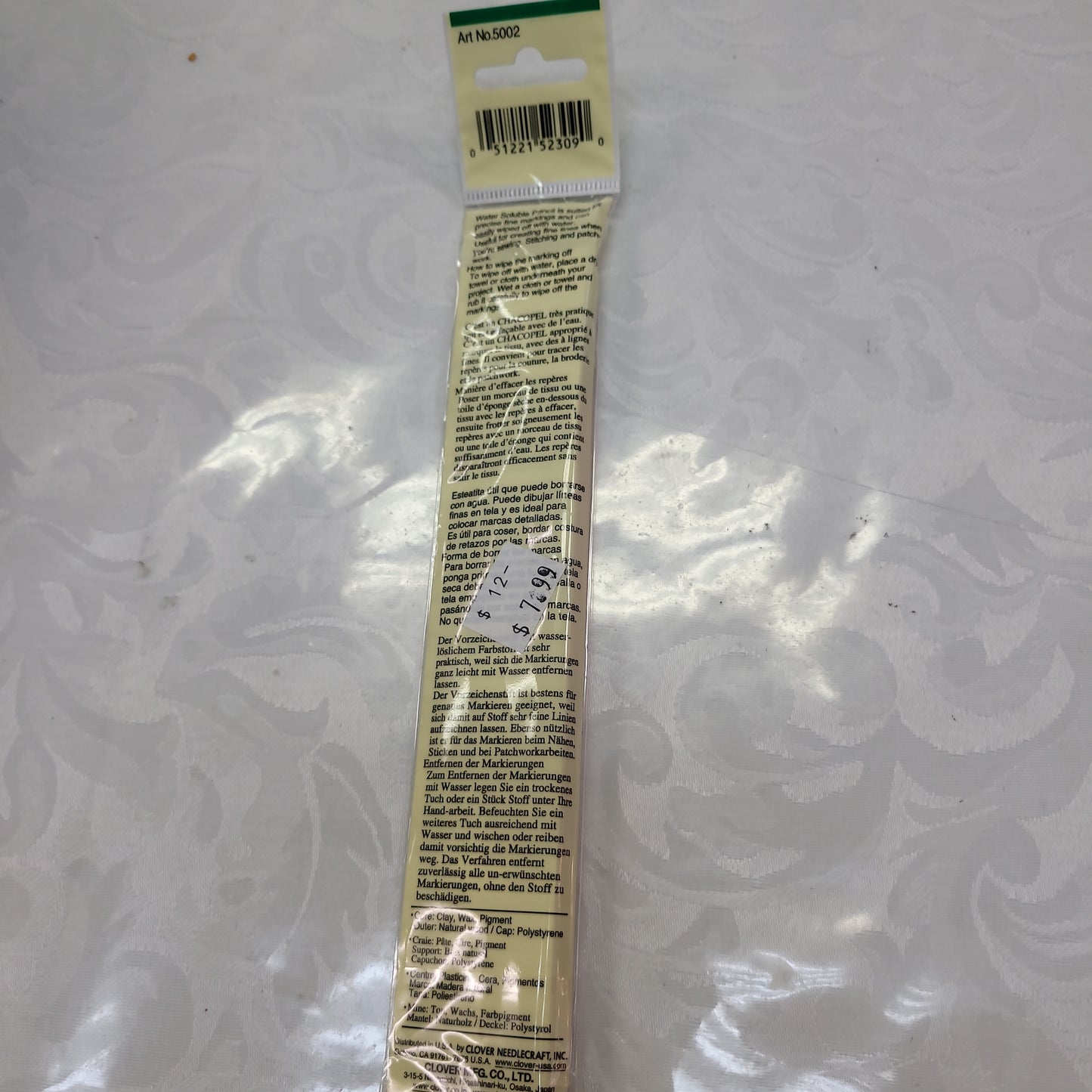 Clover crayon solube a l'eau