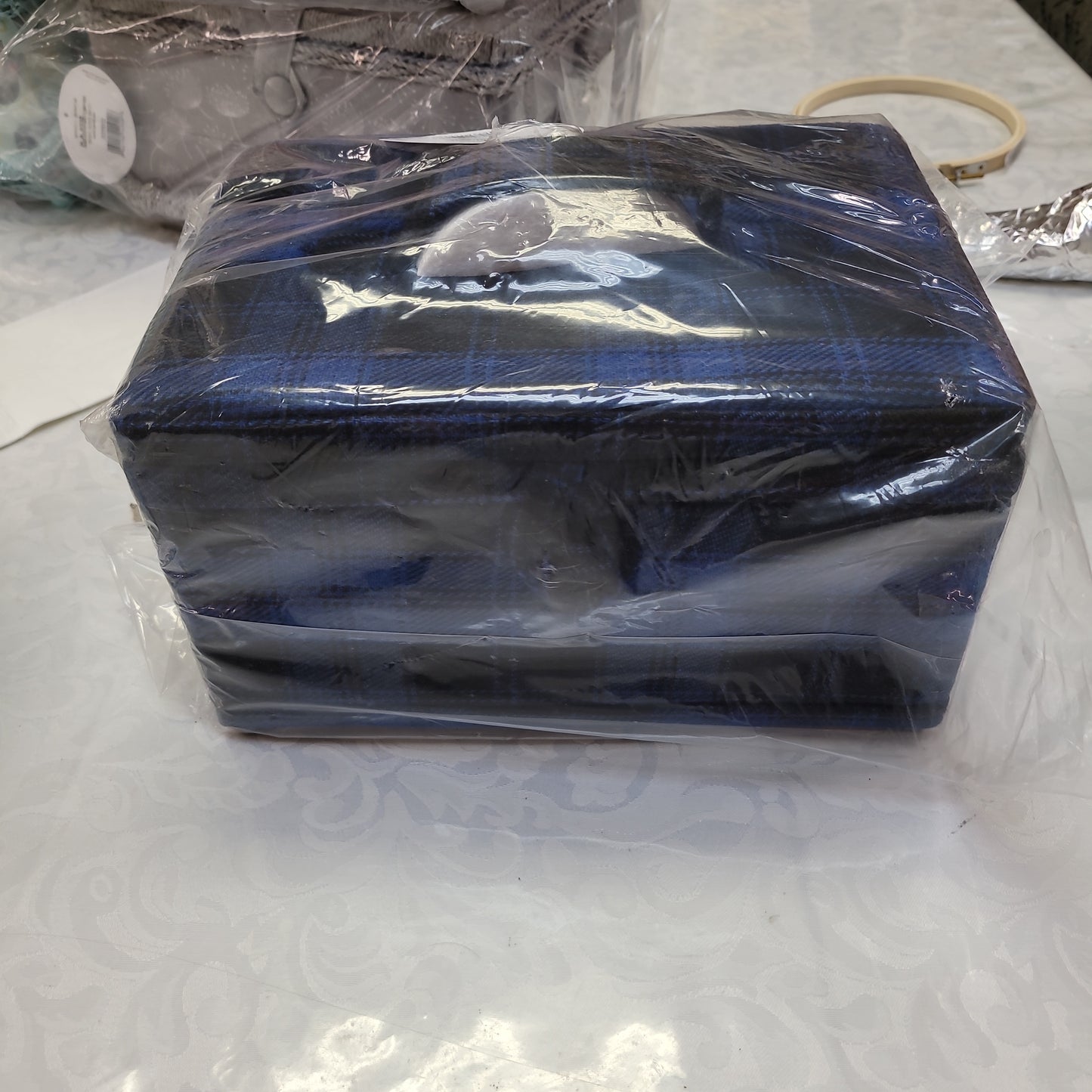 Boite couture carreauté