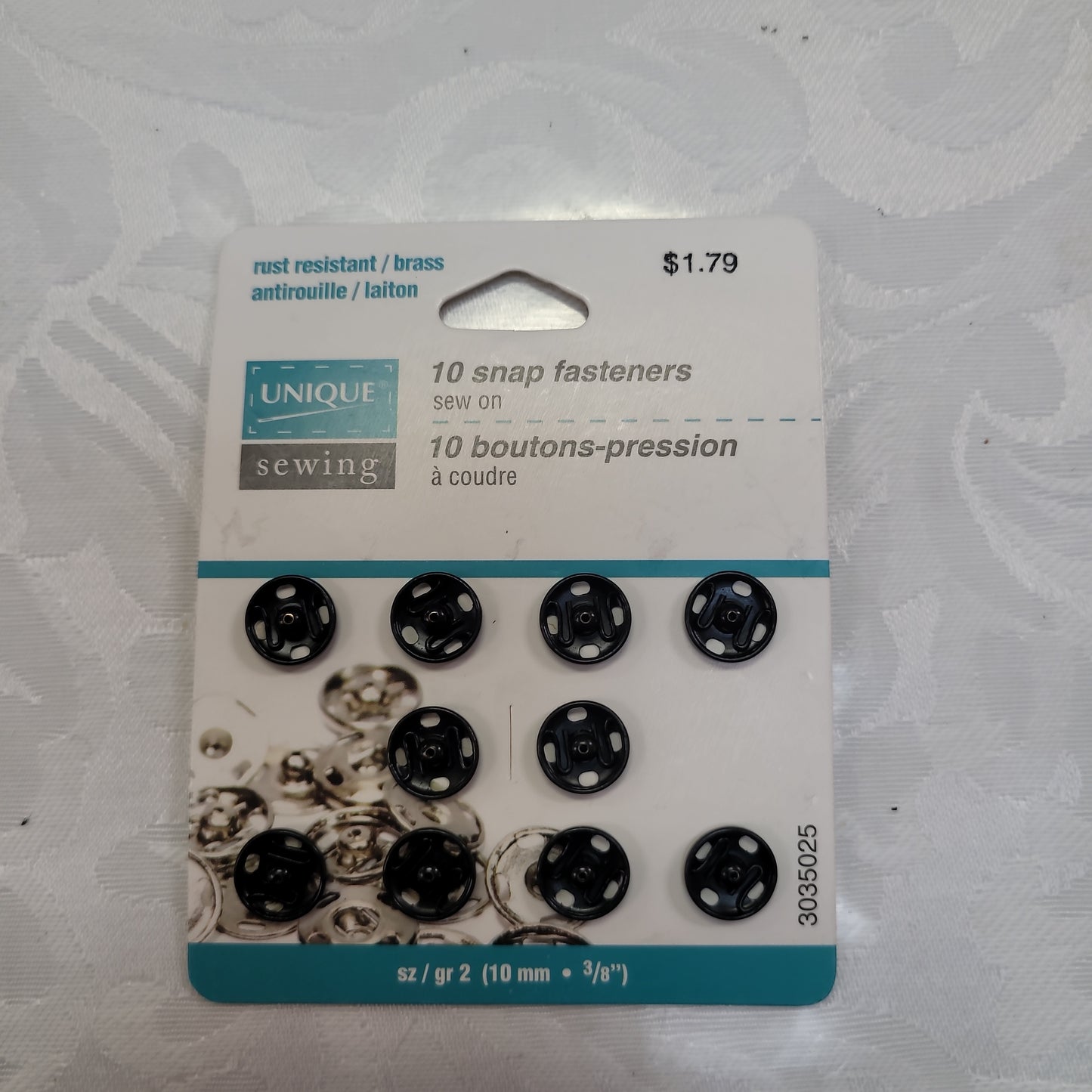 Unique - Boutons-pression 10mm