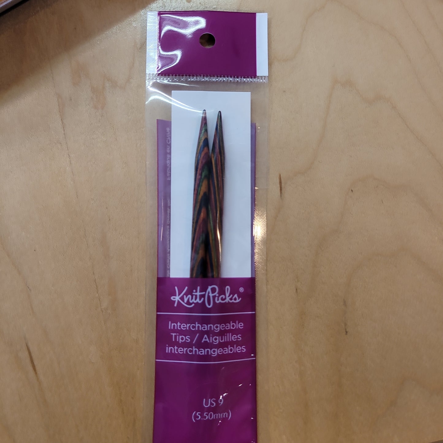 Aiguille Tricot us9 5.5mm