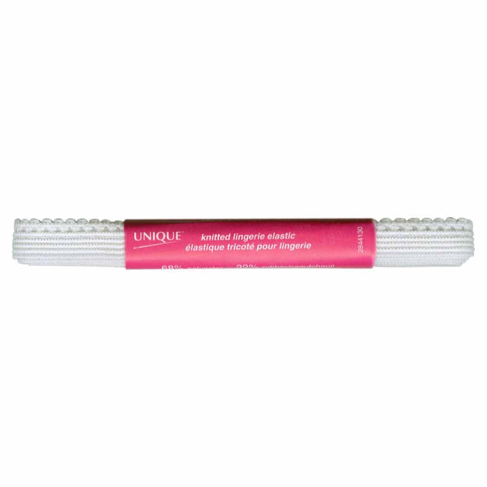 UNIQUE Lingerie Elastic 11mm x 1.4m - White