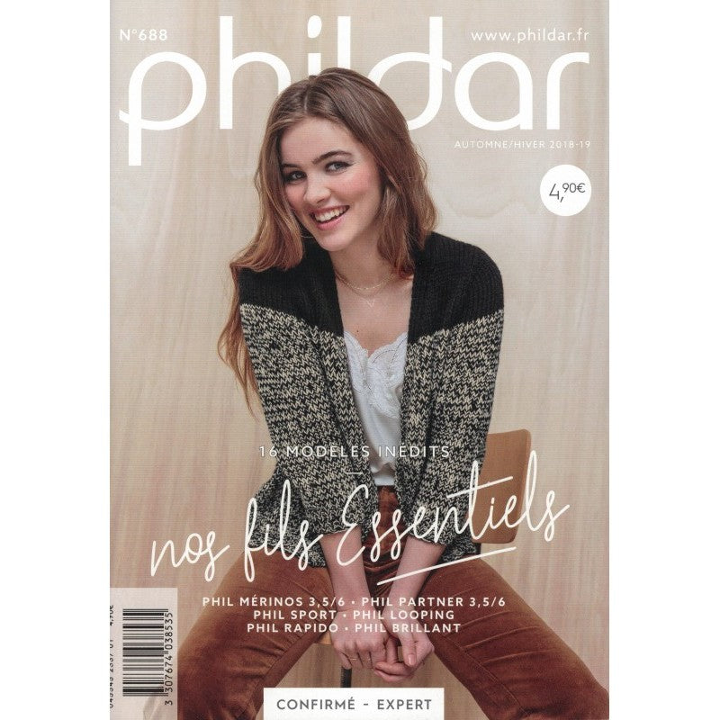 PHILDAR Catalogue n°688 - Nos fils essentiels