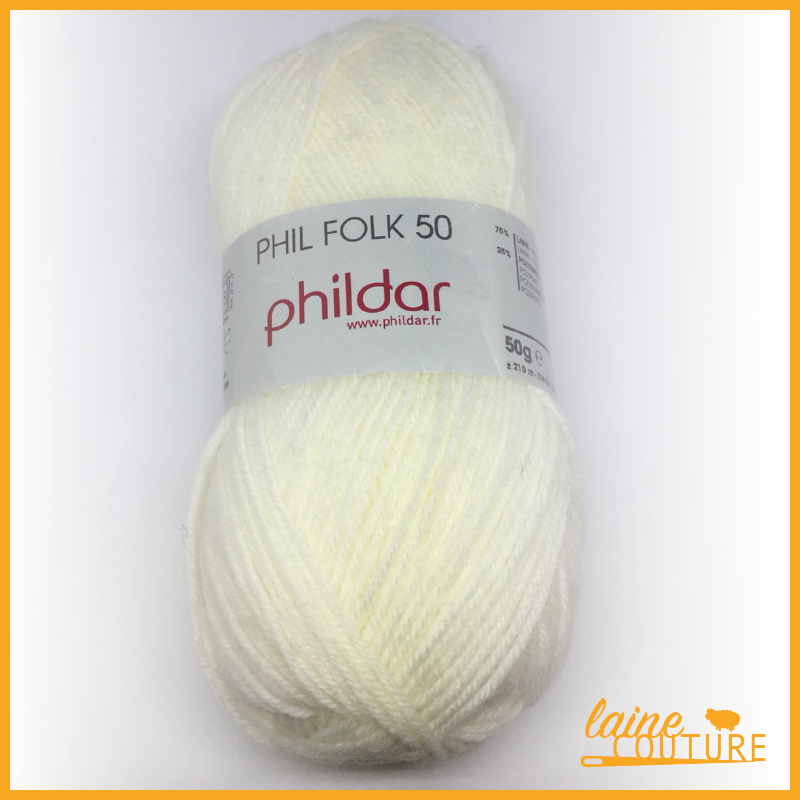 PHILDAR Phil Folk 50 - Laine Couture
