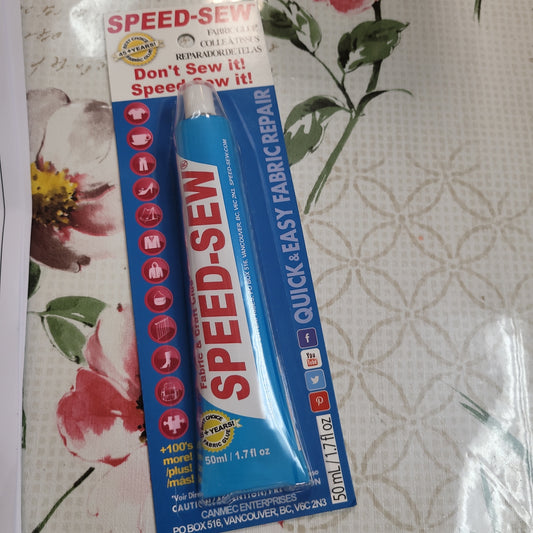 Glue speed sew