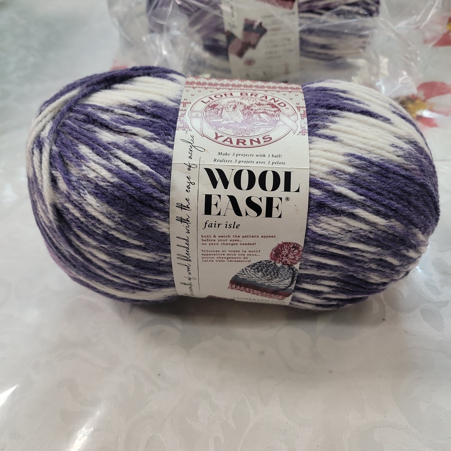 Wool Ease fair Isle