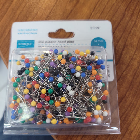 Plastic pins