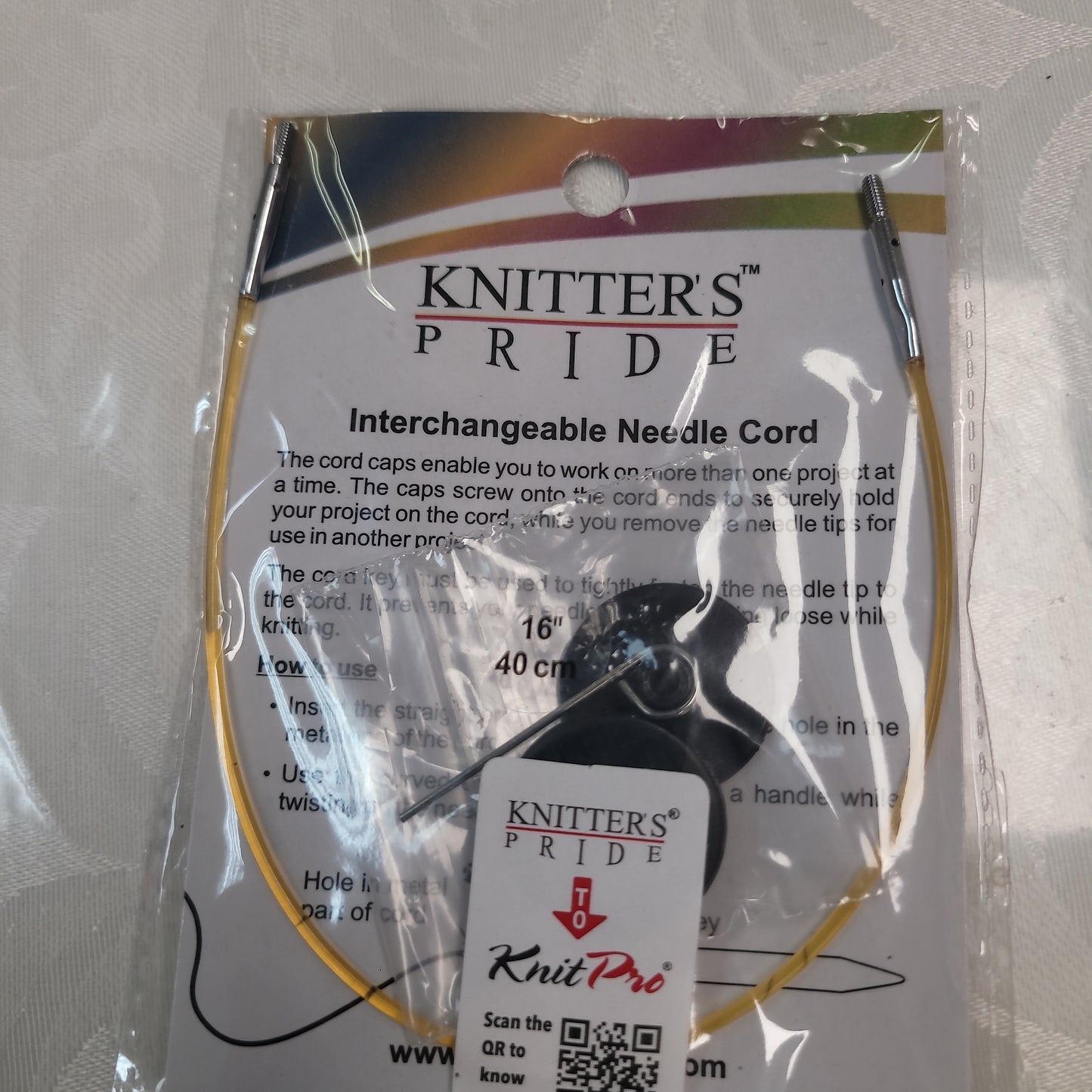 Knitters pride interchangeable needle cord