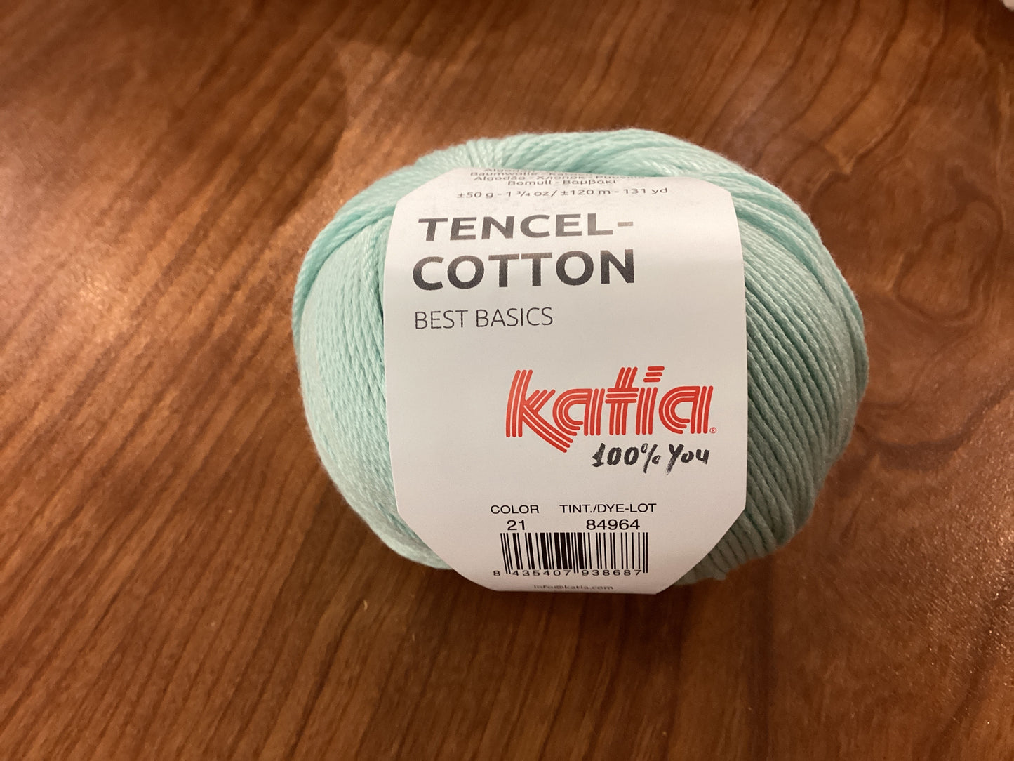 Katia tencel-coton - Laine Couture