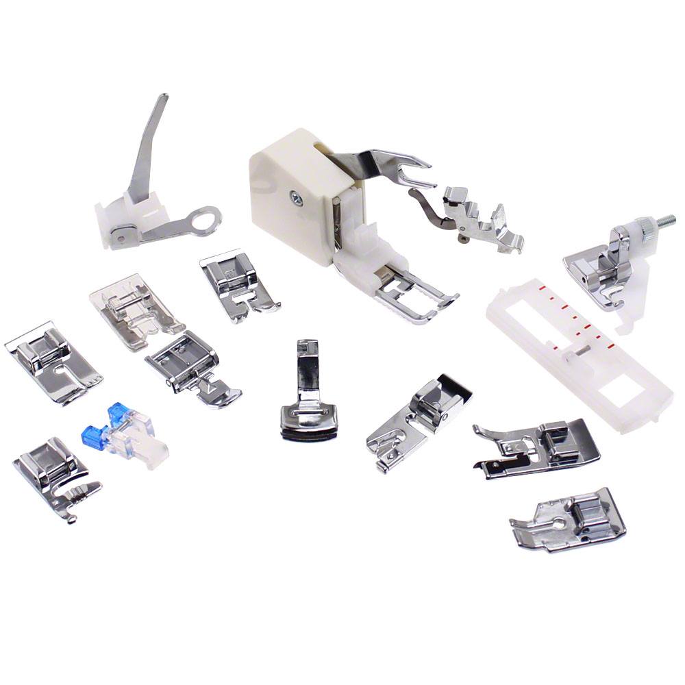 Ensemble de 15 pieds presseurs, tige basse – 5011-LBL by Baby Lock
