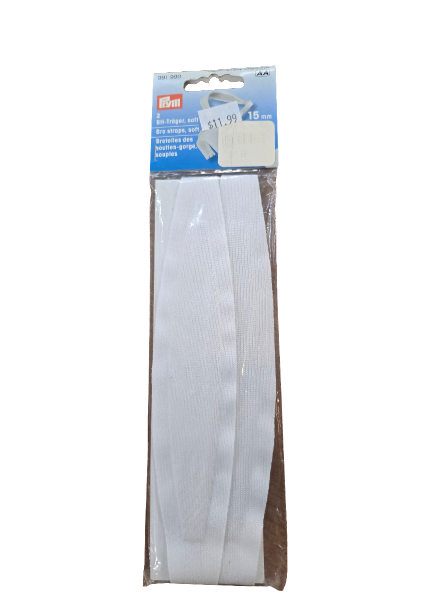 Bretelles de soutien-gorge souple blanc