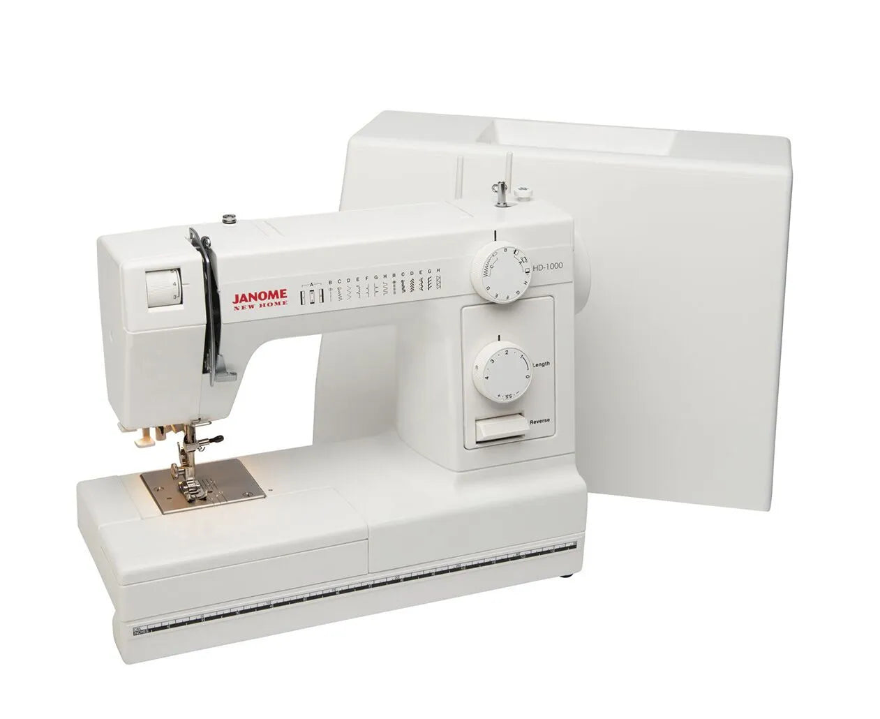 Janome HD1000 Heavy-Duty Mechanical Sewing Machine - Laine Couture