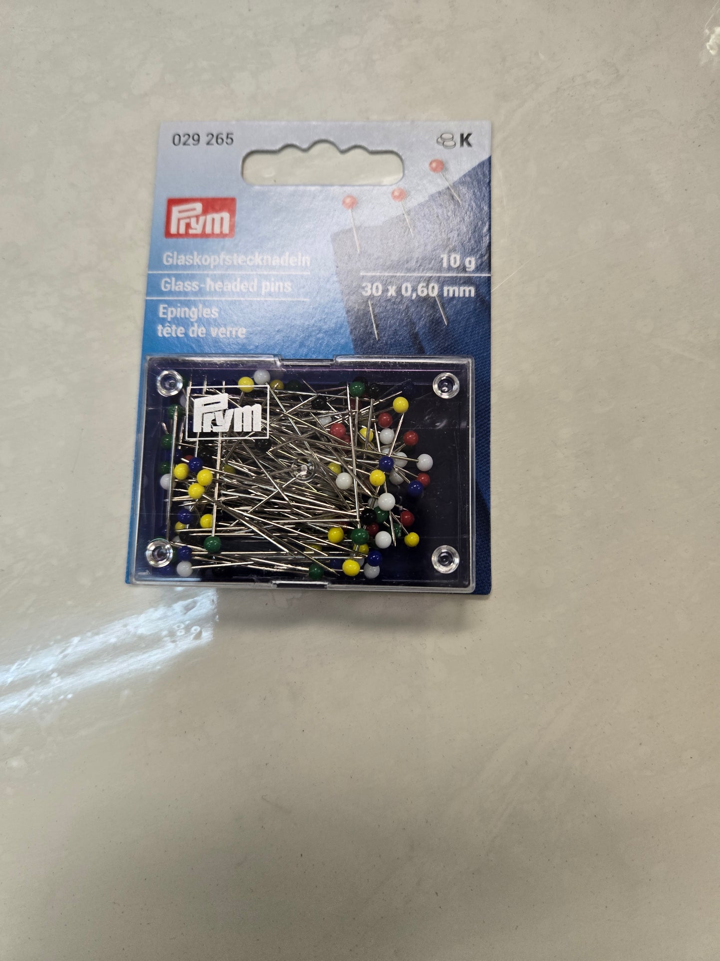 Prym glass headed pins - Laine Couture