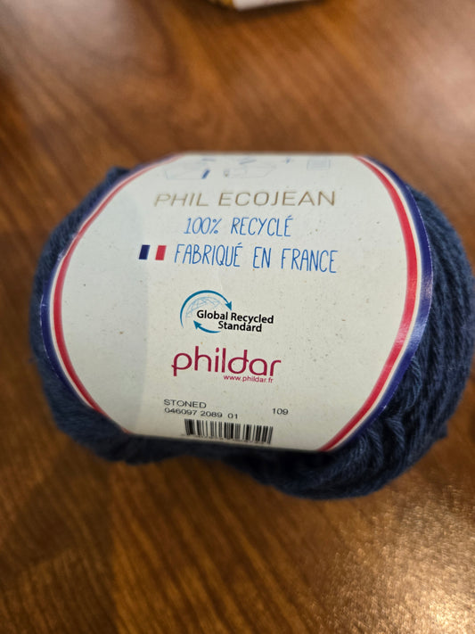 Phil EcoJean 100% Recyclé Fabriqué en France by Laine Couture