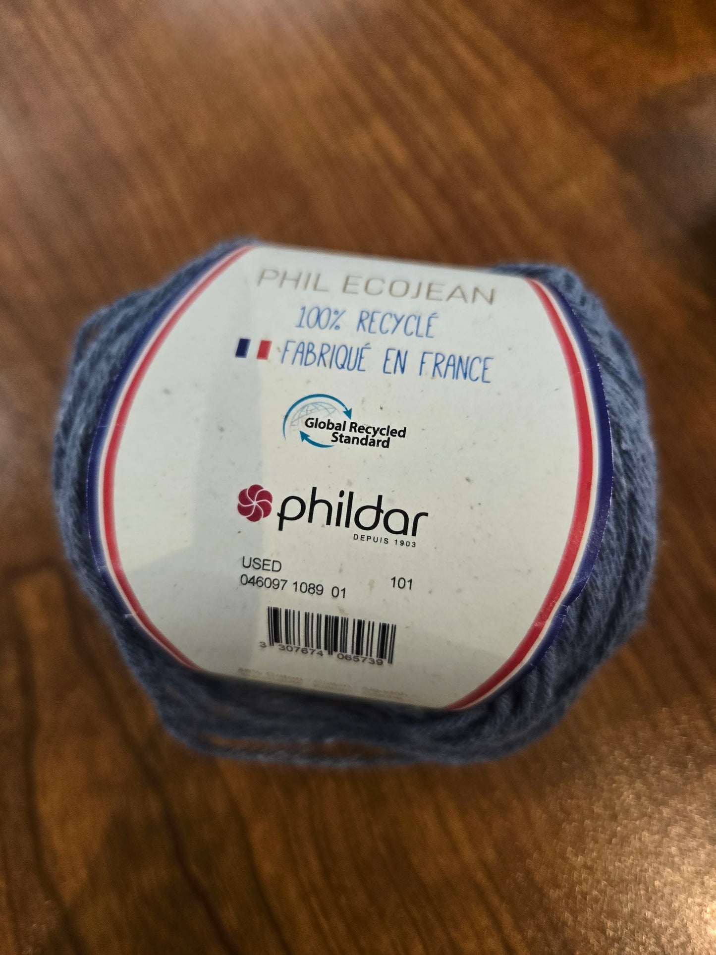 Phil EcoJean 100% Recyclé Fabriqué en France
