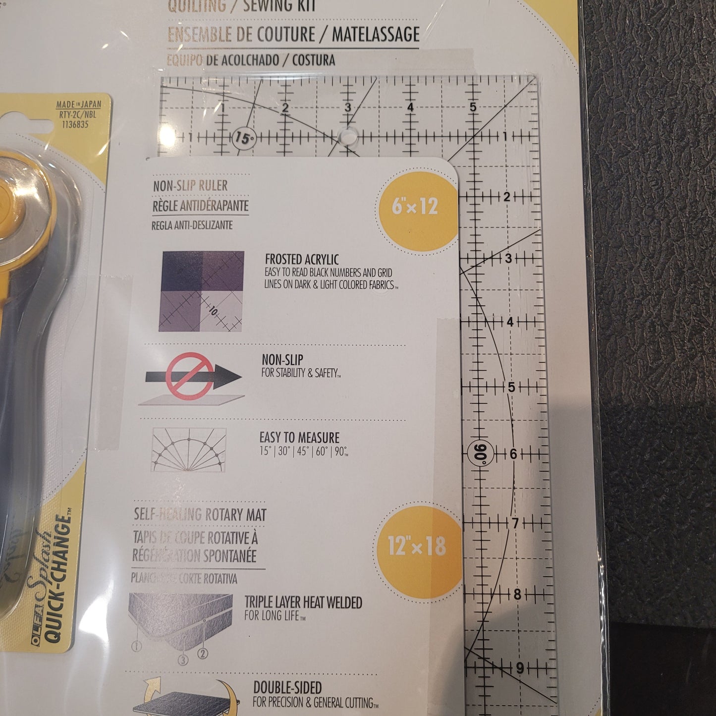 Olfa best cutting kit with ruler