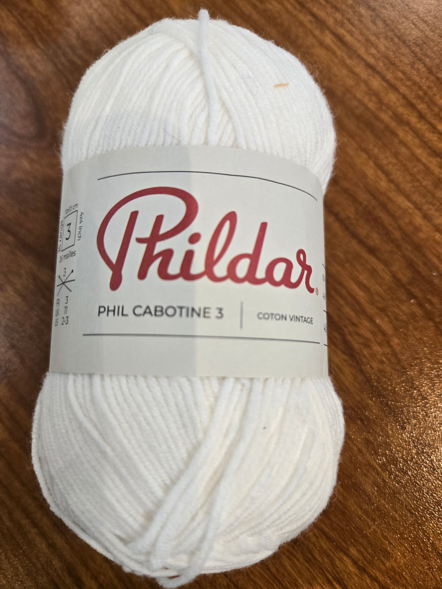 Phil Cabotine 3 coton vintage - Laine Couture