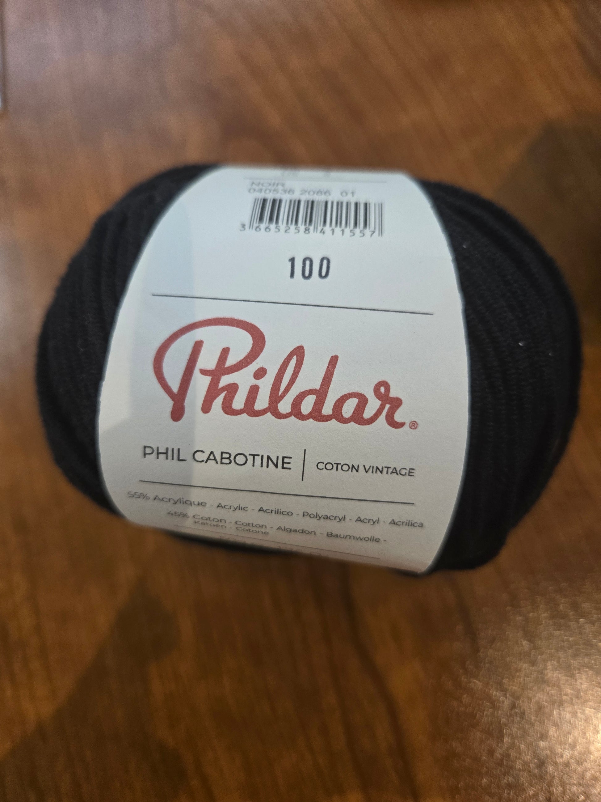 Phil Cabotine coton vintage - Laine Couture