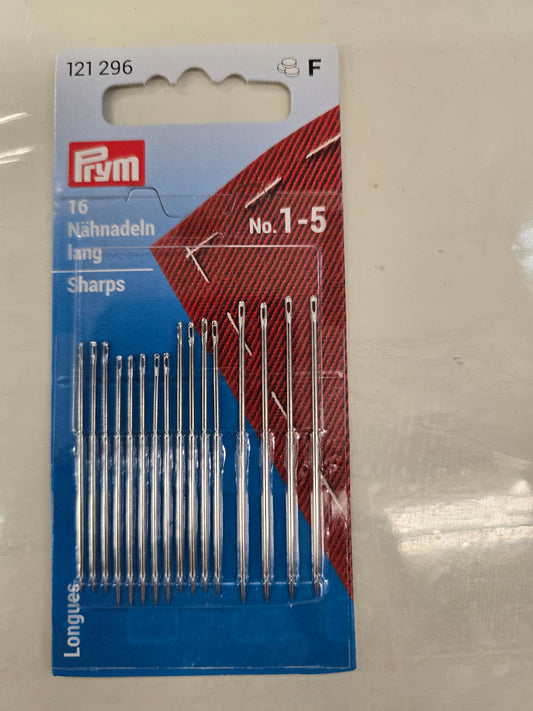 Prym needles by Laine Couture