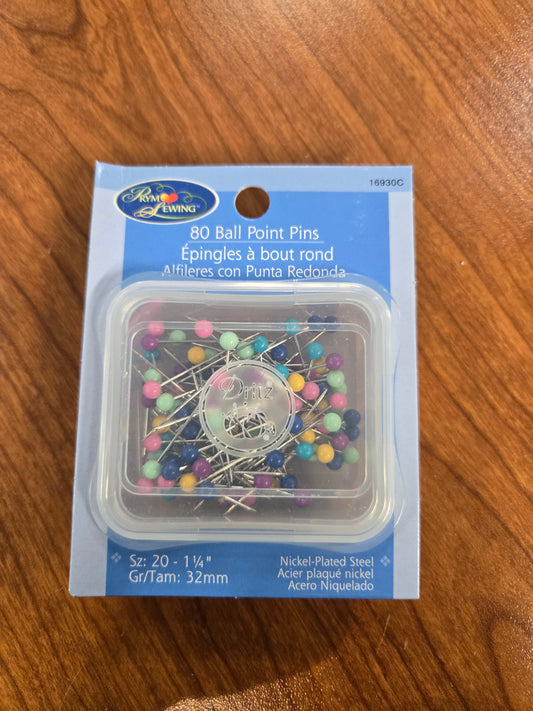 PRYM ball point pins size 20 by Prym