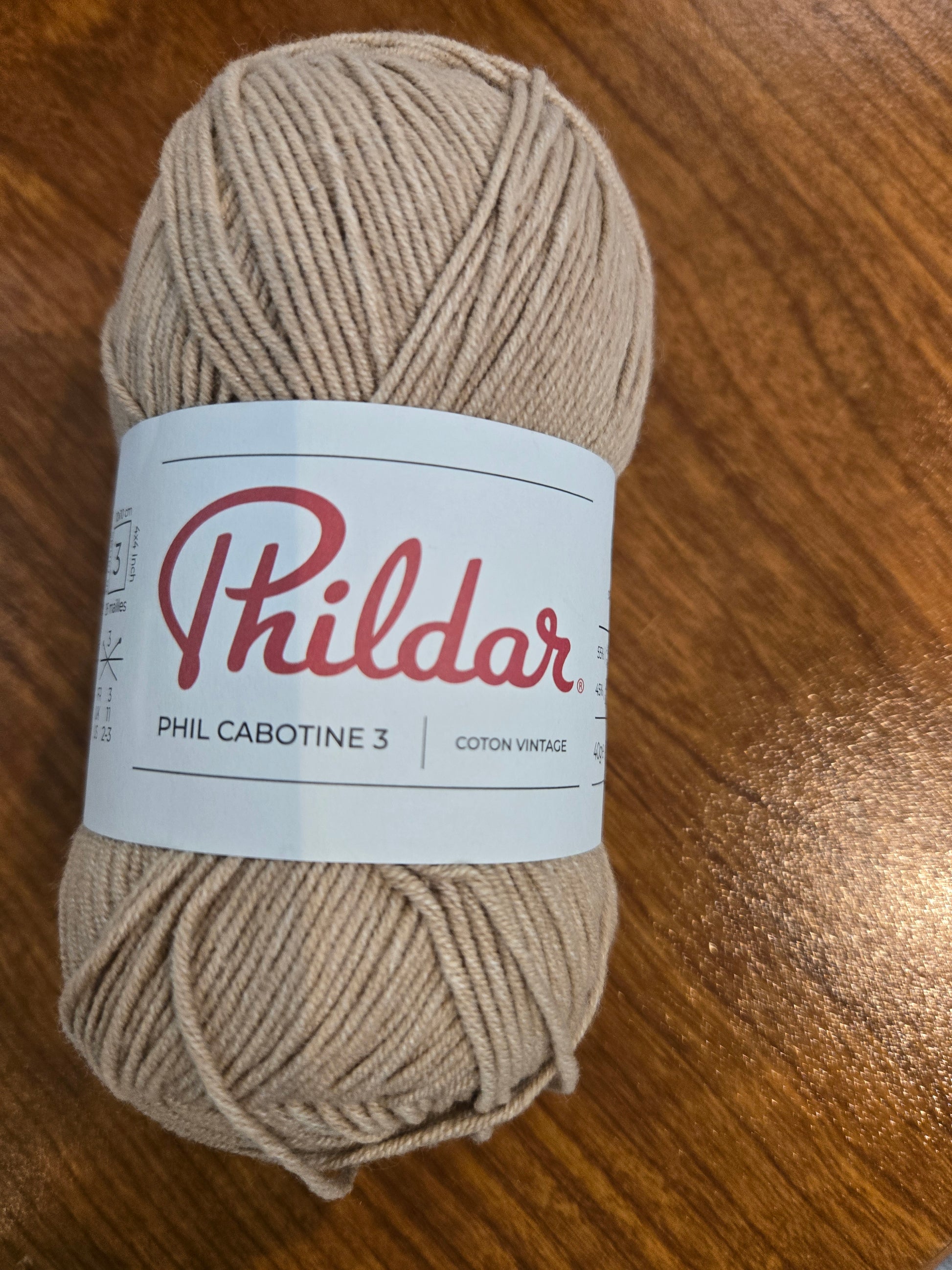 Phil Cabotine 3 coton vintage - Laine Couture