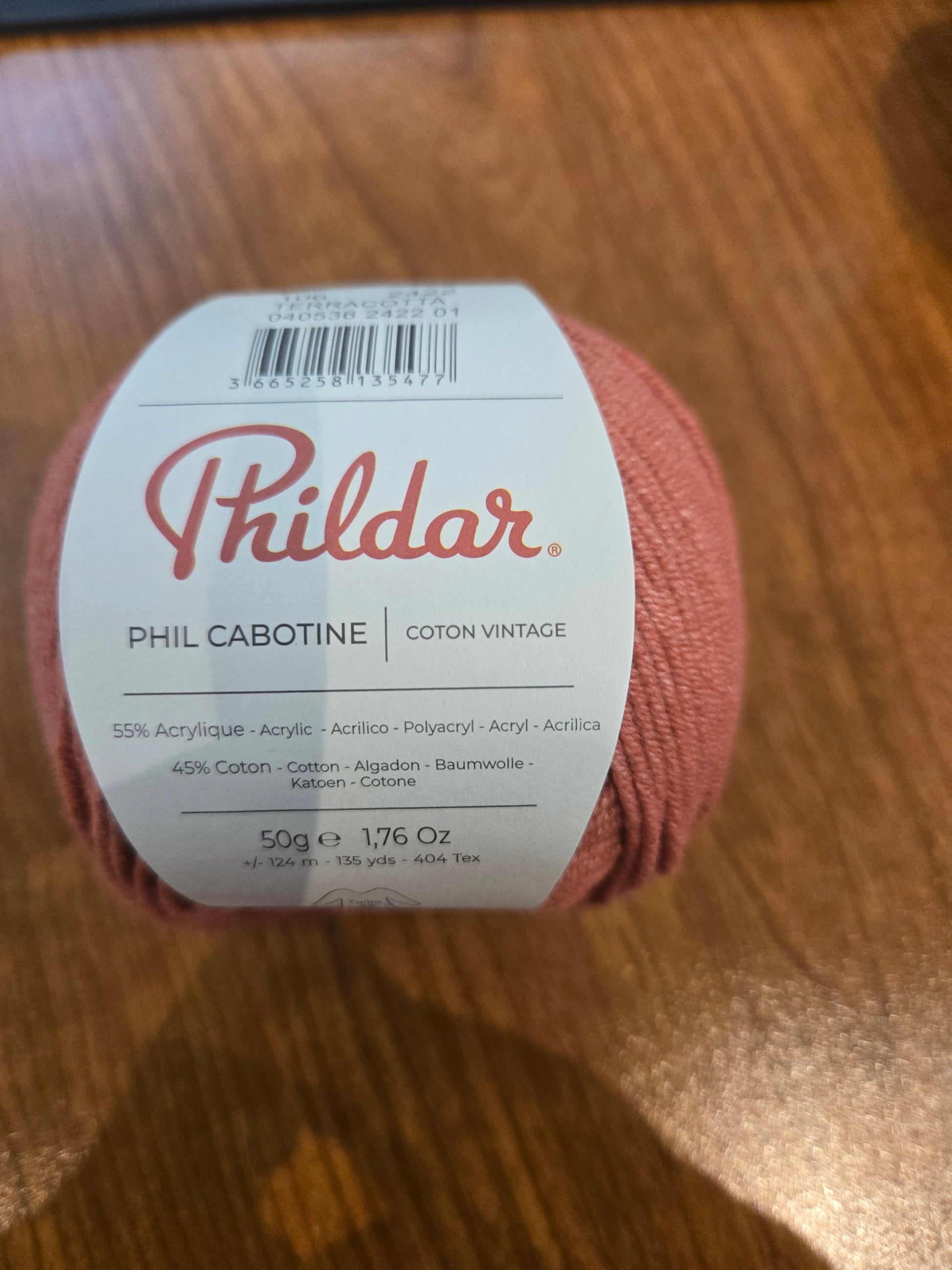 Phil Cabotine coton vintage - Laine Couture