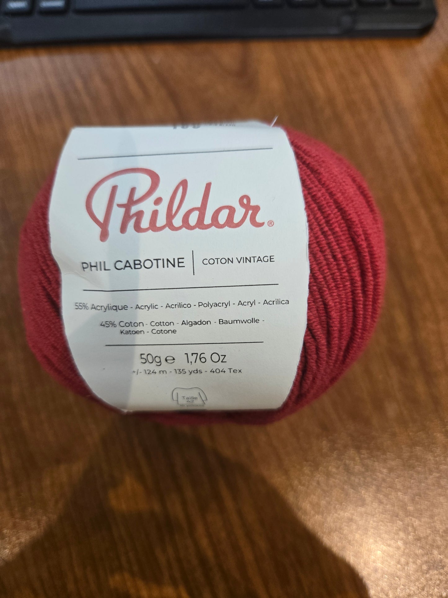 Phil Cabotine coton vintage - Laine Couture