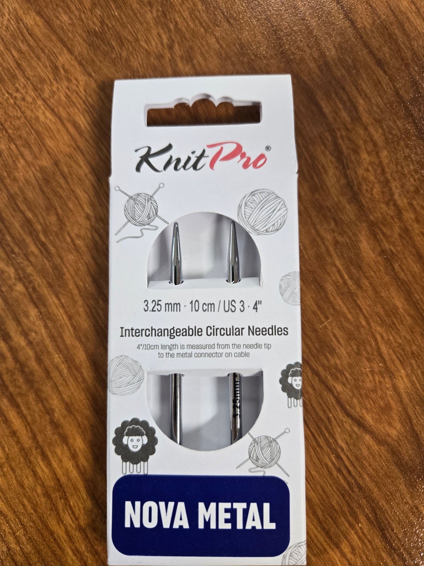 Knit pro Knit Pro 4" - Laine Couture