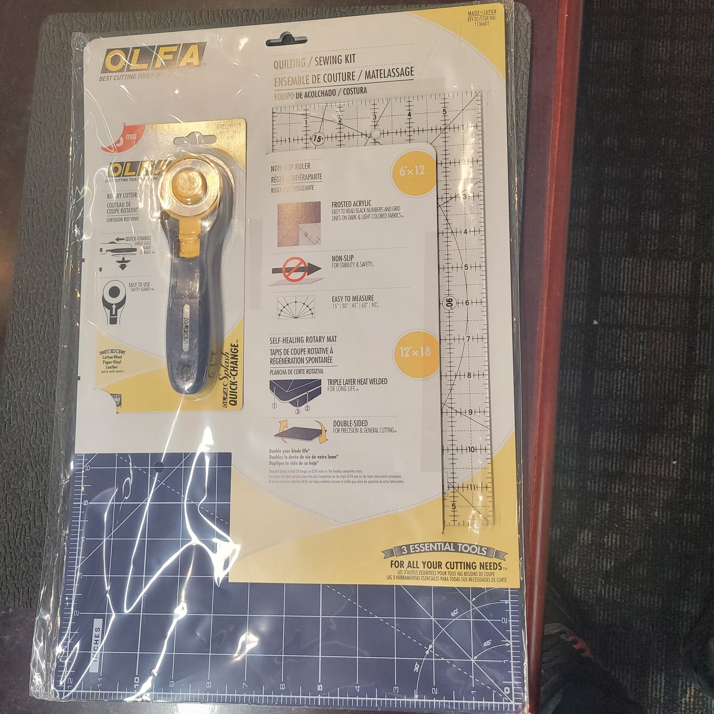 Olfa best cutting kit with ruler