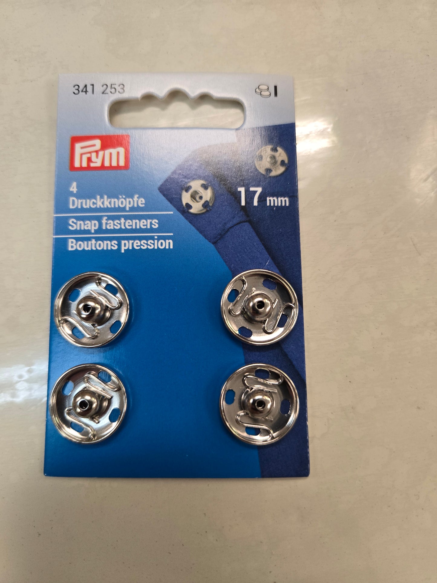 Boutons Pression 17mm - Laine Couture
