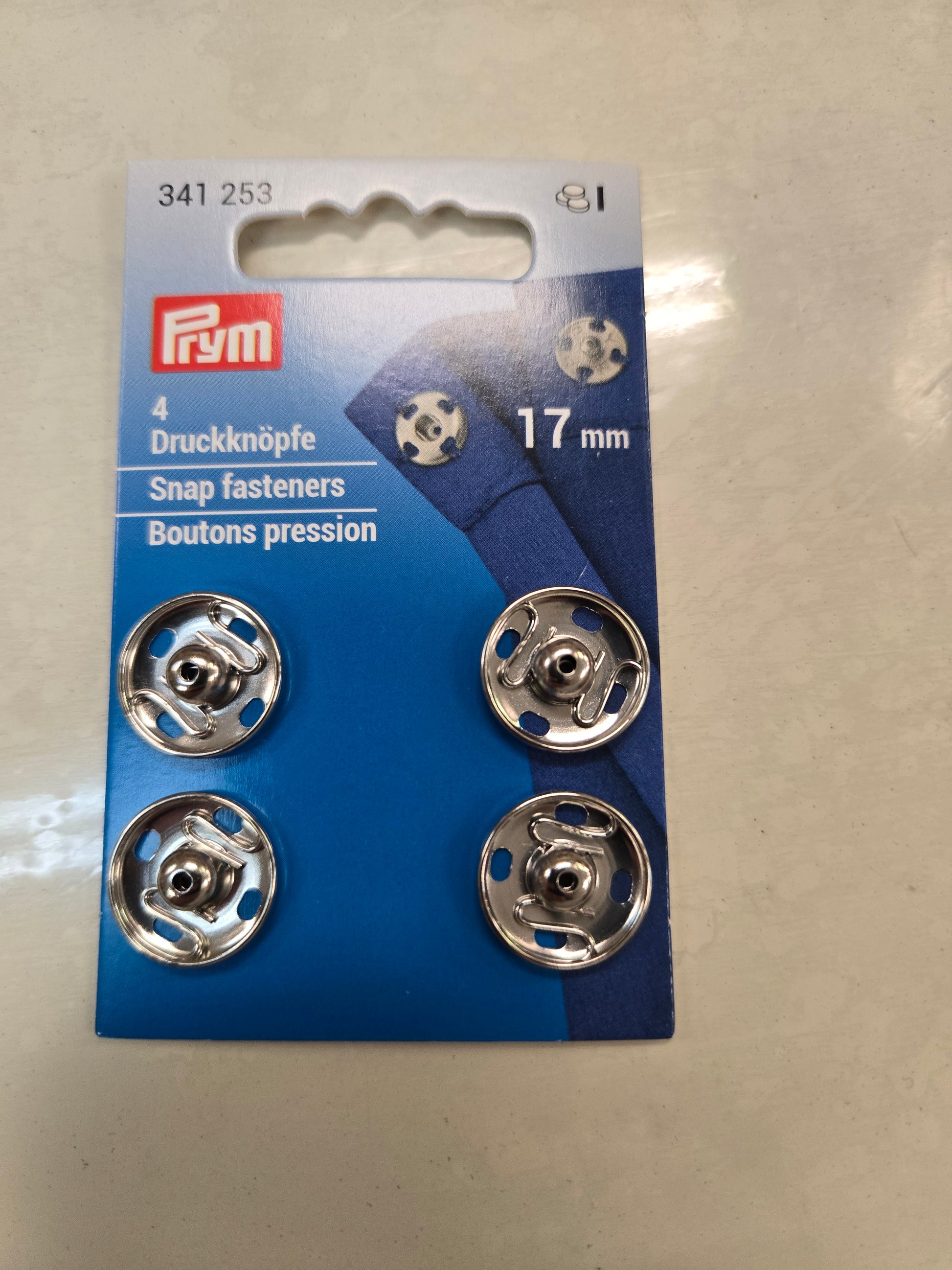 Boutons Pression 17mm - Laine Couture