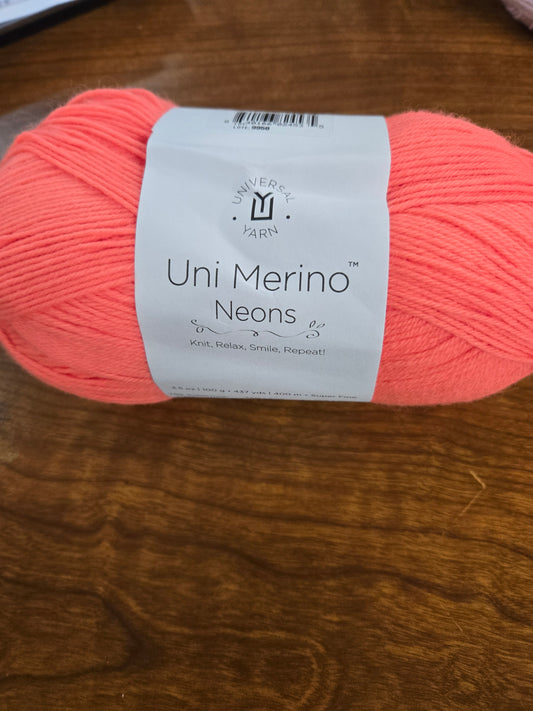 Uni merino Neon