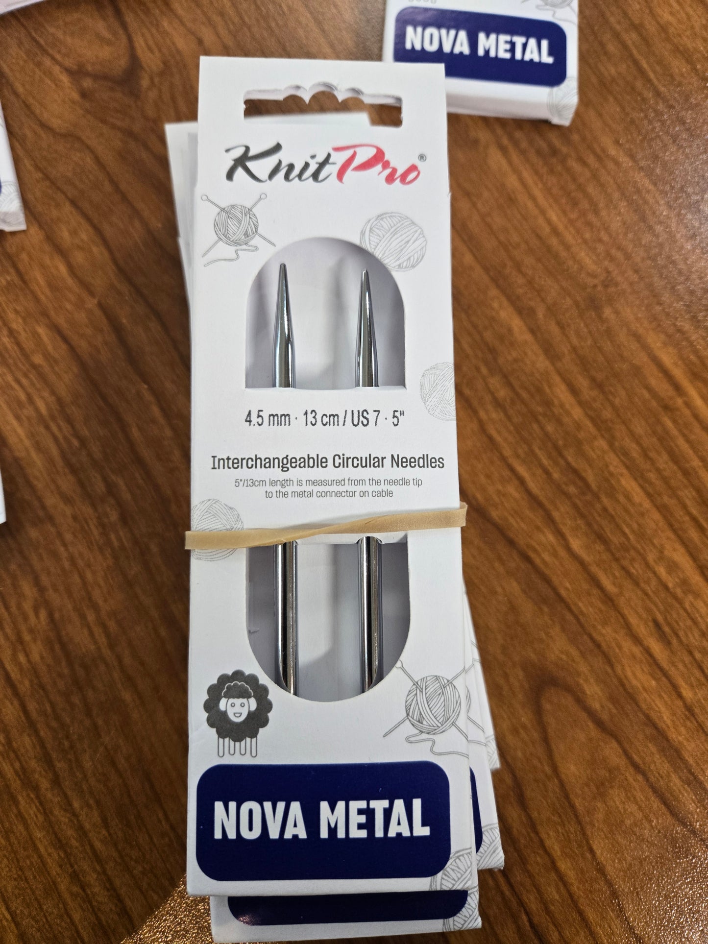 Knit pro Nova metal 5 pouce - Laine Couture