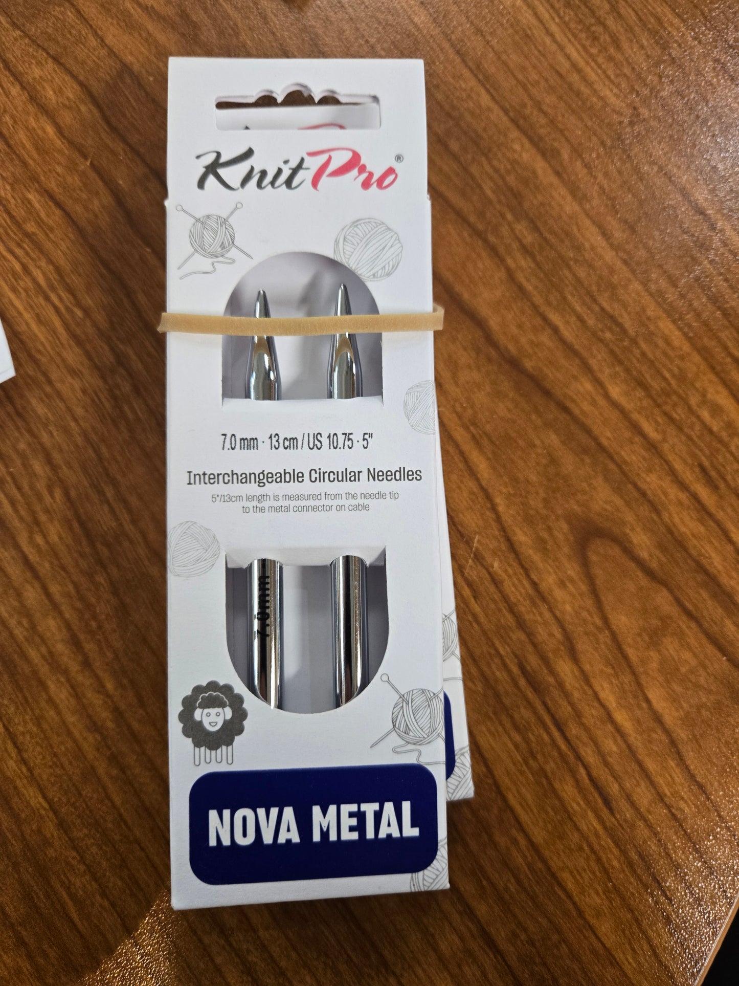 Knit pro Nova metal 5 pouce - Laine Couture
