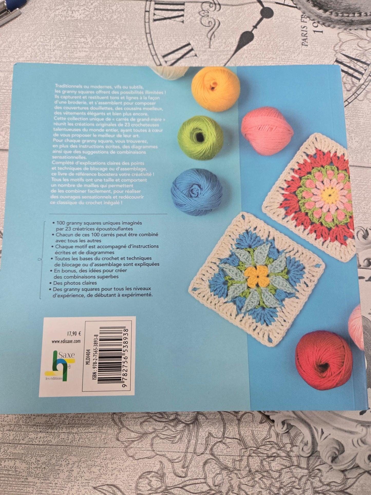 Granny squares 100 motif modernes à assrmbler