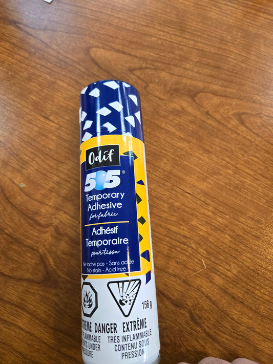 ODIF 505 Temporary Quilt Basting Adhesive Fabric Spray - 156g