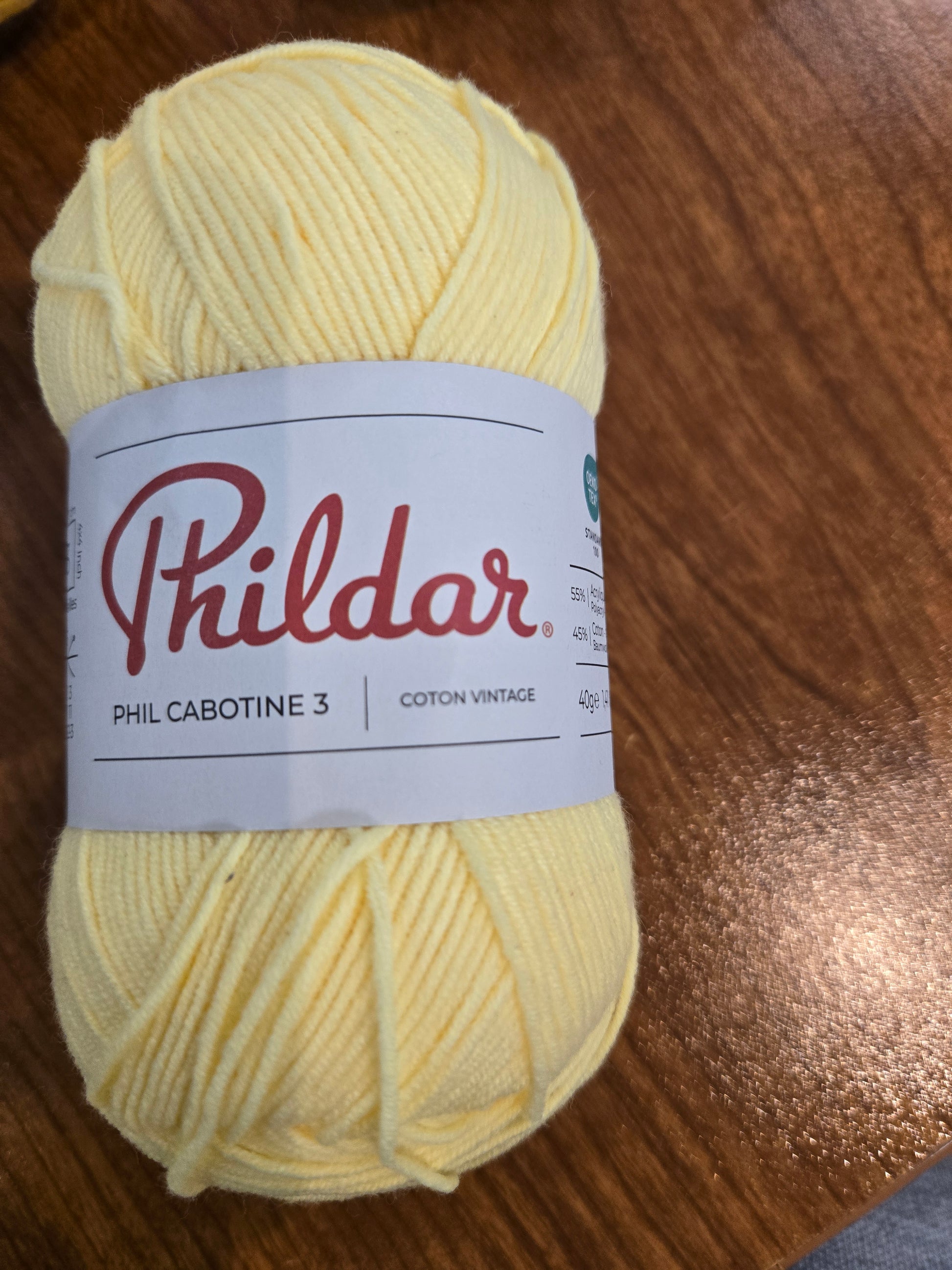 Phil Cabotine 3 coton vintage - Laine Couture