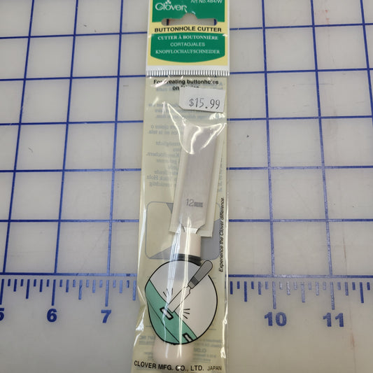 CLOVER #484/W Button Hole Cutter