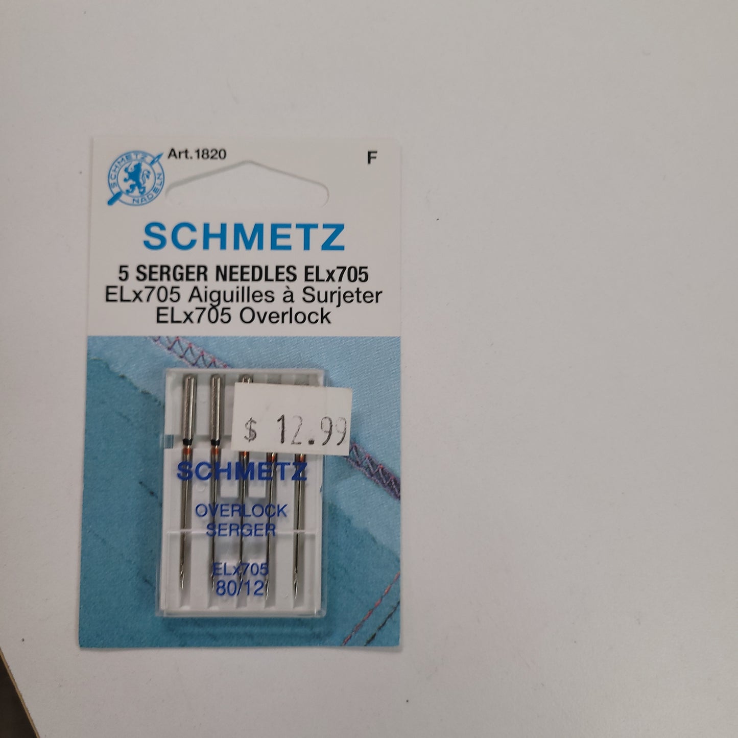 Schmetz - Aiguilles à surjeteuse ELx705