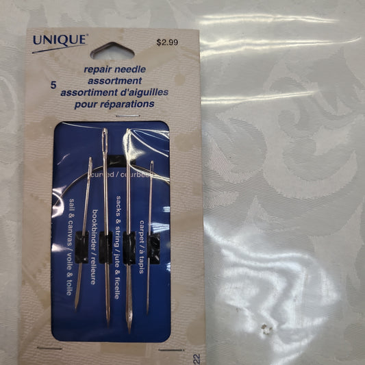 UNIQUE SEWING Repair Needle Assortment - 5pcs