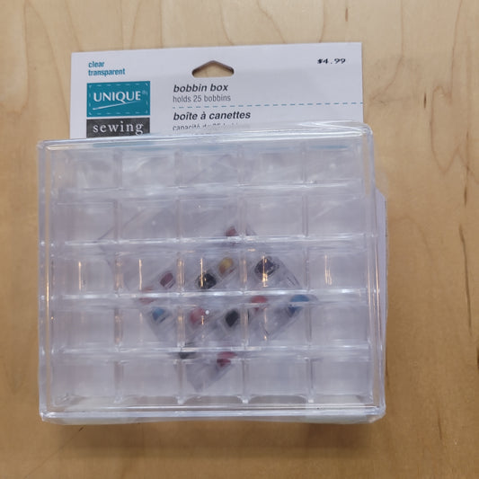 UNIQUE Bobbin Box for 25 Bobbins